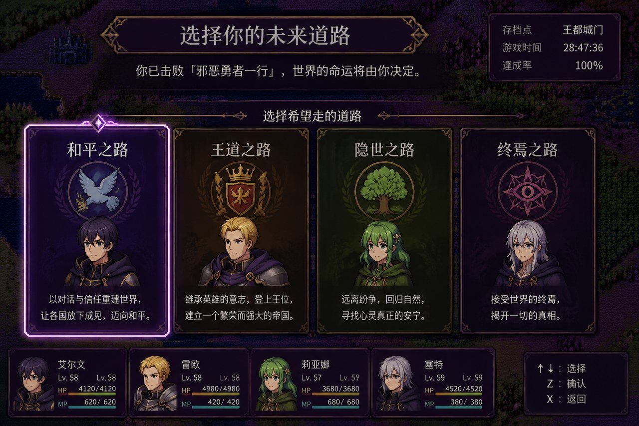 邪恶勇者一行 探索场景 内容截图 5